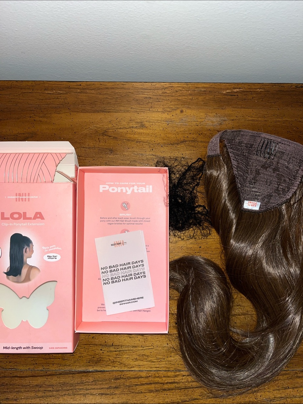 INH Lola PonyTail Mixed Brown
